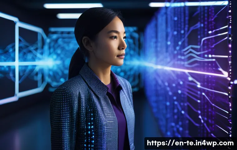 신경망 아키텍처와 데이터 과학의 연관성 - **Prompt 1: The Architect of Insight**
    "A visionary data scientist, a woman in her late 20s or e...