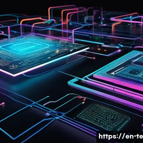 신경망 아키텍처 설계 및 구현 프로세스 - A highly detailed digital illustration of a modern neural network architecture displayed as a futuri...